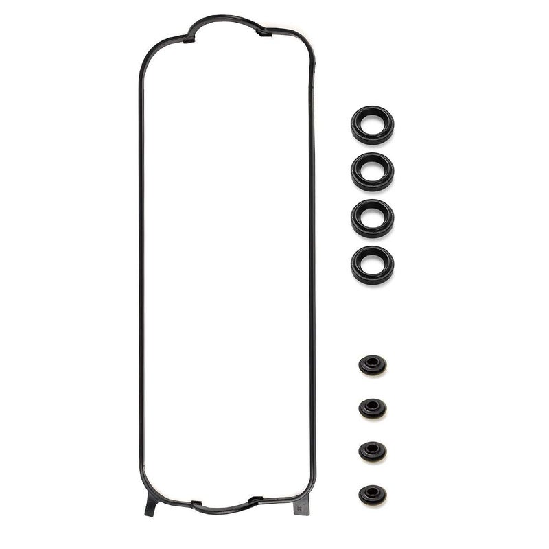 Vincos VS50493R Valve Cover Gasket Set with Spark Plug Tube Seals and Grommets Replacement for Acura Honda Isuzu CL Accord Odyssey Oasis 2.3L 2.2L L4 Engine F22B1 F23A1 F23A4 F23A5 F23A7 1994-2002 - Image 1